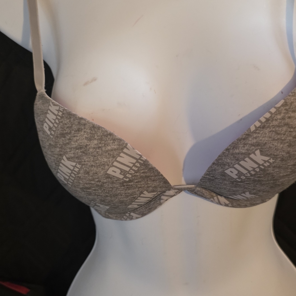 Pink everywhere super pushup 34a Victoria secret